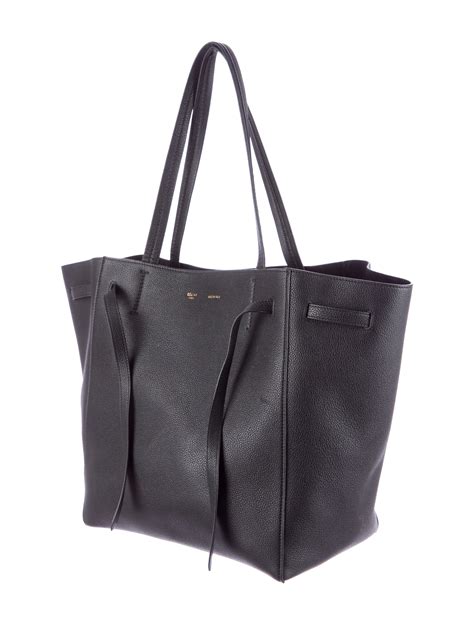 celine bag phantom black|celine cabas phantom tote bag.